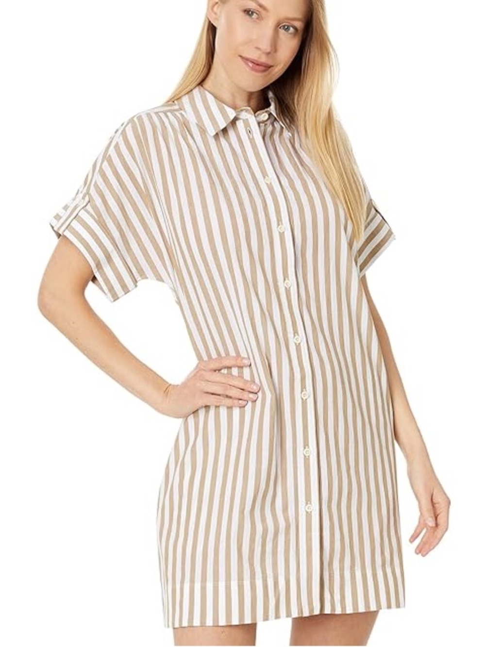 Madewell Collared Button Down Mini Shirtdress Size XS